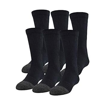 yÁzyAiEgpzUnder Armour Youth Performance Tech Crew Socks (6 Pairs), Shoe Size: Youth 13.5K-4Y