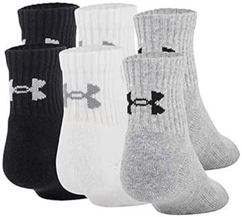 šۡ͢ʡ̤ѡUnder Armour Youth Training Cotton Quarter Socks, 6-Pairs