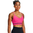 【中古】【輸入品・未使用】Under Armour レディース シームレス ローロングヘザーブラ S レッド