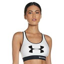 【中古】【輸入品・未使用】Under Armour レディース ミッド キーホール グラフィックブラ