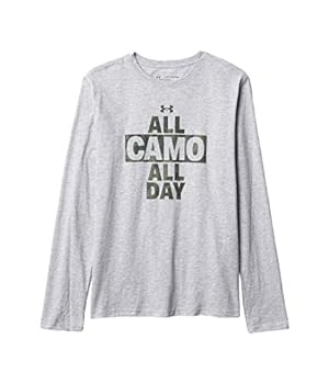 yÁzyAiEgpzUnder Armour {[CY Ua All Camo All Day L/S TVc, KxȃO[-F20B, YLG