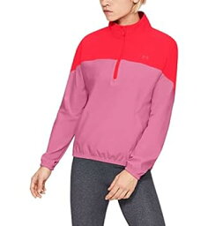 【中古】【輸入品・未使用】Under Armour Women's UA Woven Anorak XS Pink