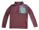 yÁzyAiEgpzUnder Armour Boys UA Tech Half Zip HeatGear Long Sleeve T-Shirt (YXS, Kinetic Purple)