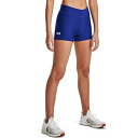【中古】【輸入品・未使用】Under Armour Women's HeatGear Armour Mid Rise Shorty , Royal Blue (...