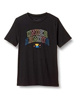 【中古】【輸入品・未使用】[アンダーアーマー] トップス UA LIVE MULTICOLOR WORDMARK SS ボーイズ 001 日本 YSM (日本サイズ130 相当)
