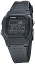 【中古】【輸入品・未使用】Casio Men's Quartz Watch with Resin Strap, Black, 17 (Model: W-800H-1BVCF)