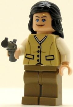 【中古】【輸入品・未使用】LEGO Indiana Jones Minifig Marion Ravenwood Tan Outfit