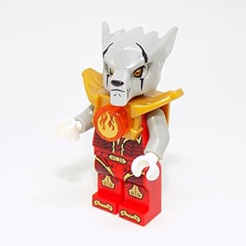 šۡ͢ʡ̤ѡLEGO Chima Worriz with Armour, Fire Chi Minifigure