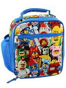 【中古】【輸入品・未使用】LEGO ミニフィギュア 男の子 女の子 ソフト断熱スクールランチボックス (ワンサイズ、レゴミニフィギュア)