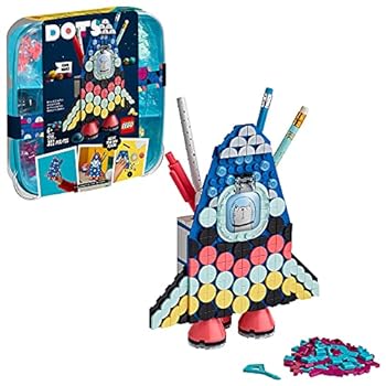 【中古】【輸入品 未使用】LEGO DOTS Pencil Holder 41936 DIY Craft Decoration Kit Makes a Great Creative Gift for Kids New 2021 (321 Pieces)