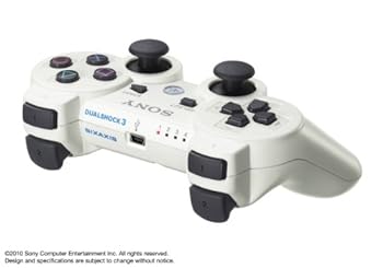 【中古】【良い】ワイヤレスコントローラ (DUALSHOCK3) クラシック・ホワイト (CECH-ZC2JLW) 1