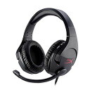【中古】【良い】HyperX Cloud Stingerゲーミング ヘッドセット PS4対応 軽量 ブラック HX-HSCS-BK/AS 在宅勤務 テレワーク ビデオ会議 リモートワーク (
