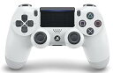 【中古】【良い】【純正品】ワイヤレスコントローラー (DUALSHOCK 4) グレイシャー・ホワイト (CUH-ZCT2J13)