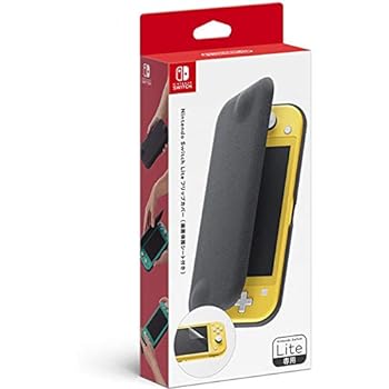 【中古】【良い】【任天堂純正品】Nintendo Switch Liteフリップカバー(画面保護シート付き)