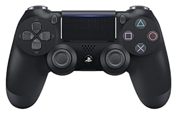 【中古】【良い】【純正品】ワイヤレスコントローラー(DUALSHOCK 4) ジェット・ブラック (CUH-ZCT2J)【Amazon.co.jp限定】PS Hits / Value Selection対象製品に使