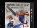 【中古】【良い】DEAD OR ALIVE Dimensions(デッド オア アライブ ディメンションズ) - 3DS