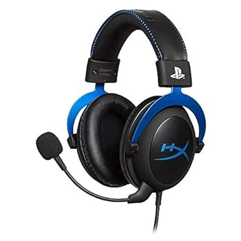 【中古】【良い】HyperX Cloud ゲーミングヘッドセット PlayStation公式ライセンス PS5/PS4 対応 インライン音量コントロールBox付属 H..