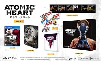 【中古】【良い】Atomic Heart(アトミックハート)リミテッドエディション -PS4 【特典】スチールブック、アートブック、ステッカーセット、DLCコード:ボーナスア 【中古】【良い】Atomic Heart(アトミックハート)リミテッドエディション -PS4 【特典】スチールブック、アートブック、ステッカーセット、DLCコード:ボーナスア