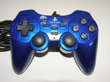 【中古】【良い】PlayStation2専用 アナログ連射コントローラ「極」 ブルー