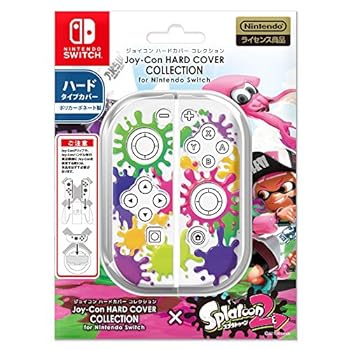 【中古】【良い】Joy-Con HARD COVER COLLECTION for Nintendo Switch (splatoon2)Type-A【カバー色:クリア】 任天堂公式ライセンス商品