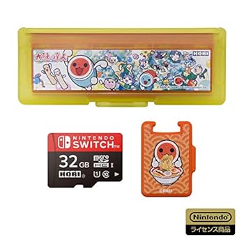 【中古】【良い】【特典楽曲付き】太鼓の達人 microSDカード+カードケース6 for Nintendo Switch 32GB【任天堂ライセンス商品】