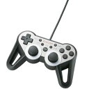 【中古】【良い】ELECOM PS3用 USBゲームパッド PS3ゲーム用 12ボタン 振動 連射 高耐久 ダークシルバー JC-GMU3312SPSVD