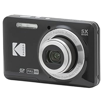 【中古】【良い】KODAK (コダック) PIXPRO 使いやすい ズーム FZ55-BK 16MP デジタルカメラ 光学5倍ズ..