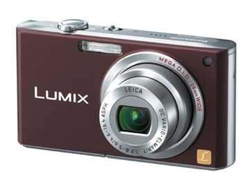 【中古】【良い】パナソニック デジタルカメラ LUMIX (ルミックス) ショコラブラウン DMC-FX33-T