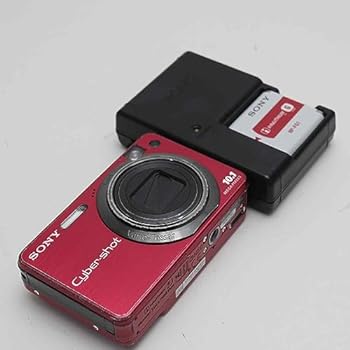 【中古】【良い】ソニー SONY デジタルカメラ Cybershot W170 (1010万画素/光学x5/デジタルx10/レッド) DSC-W170 R