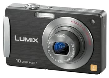 【中古】【良い】パナソニック デジタルカメラ LUMIX (ルミックス) ギャラクシーブラック DMC-FX500-K