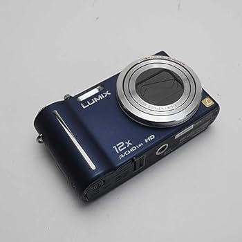 【中古】【良い】パナソニック デジタルカメラ LUMIX1010万画素 光学12倍ズーム(ブルー)DMCTZ7A DMC-TZ7-A