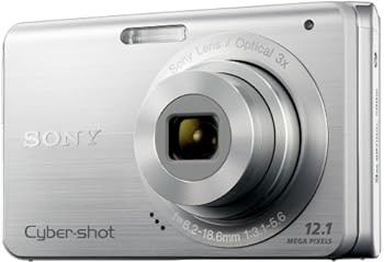 【中古】【良い】ソニー SONY デジタルカメラ Cybershot W190 (1210万画素/光学x3/デジタルx6/シルバー) DSC-W190/S