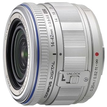 OLYMPUS - 【中古】【良い】OLYMPUS M.ZUIKO DIGITAL ED 14-42mm F3.5-5.6-SLV
