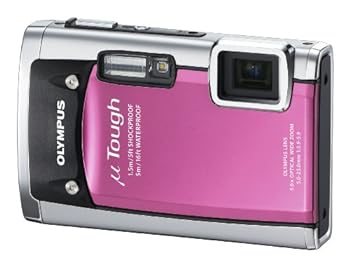 【中古】【良い】OLYMPUS 防水デジタルカメラ μ TOUGH 6020 ピンク μ TOUGH-6020 PNK