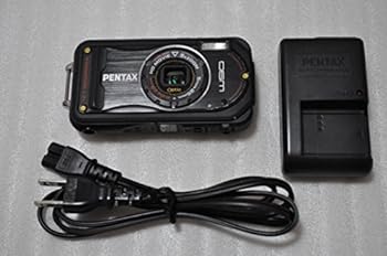 【中古】【良い】PENTAX 防水デジタルカメラ Optio W90 ブラック OPTIOW90B