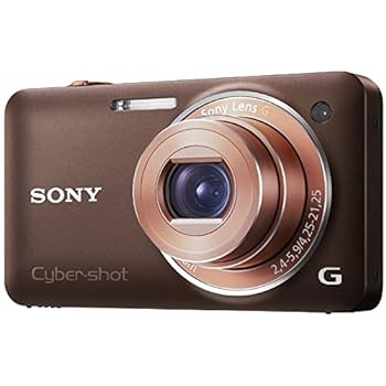 【中古】【良い】ソニー SONY デジタルカメラ Cybershot WX5 (1220万画素CMOS/光学x5) ブラウン DSC-WX5/T