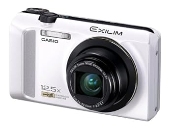 【中古】【良い】CASIO デジタルカメラ EXILIM EX-ZR200 ホワイト EX-ZR200WE