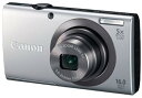【中古】【良い】Canon デジタルカメラ PowerShot A2300 シルバー 光学5倍ズーム 約1600万画素 PSA2300(SL)