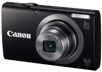 šۡɤCanon ǥ륫 PowerShot A2300 ֥å 5ܥ 1600 PSA2300(BK)