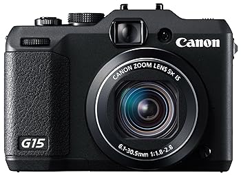【中古】【良い】Canon デジタルカメラ PowerShot G15 約1210万画素 光学5倍ズーム PSG15
