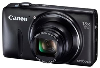 【中古】【良い】Canon デジタルカメラ Power Shot SX600 HS ブラック 光学18倍ズーム PSSX600HS(BK)
