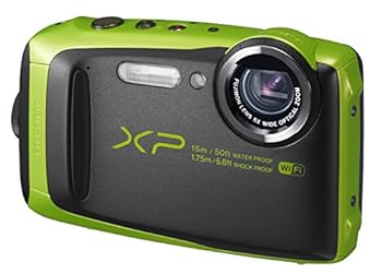 【中古】【良い】FUJIFILM デジタルカメラ XP90 防水 ライム FX-XP90LM