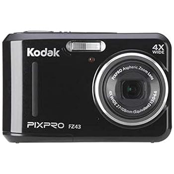 【中古】【良い】Kodak(コダック) FZ43 コンパクトデジタルカメラ PIXPRO ブラック