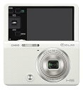 【中古】【良い】CASIO デジタルカメラ EXILIM EX-ZR70WE 「自分撮りチルト液晶」 「メイクアップ&セルフィーアート」 EXZR70 ホワイト