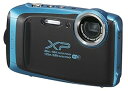 【中古】【良い】FUJIFILM 防水カメラ XP130 スカイブルー FX-XP130SB