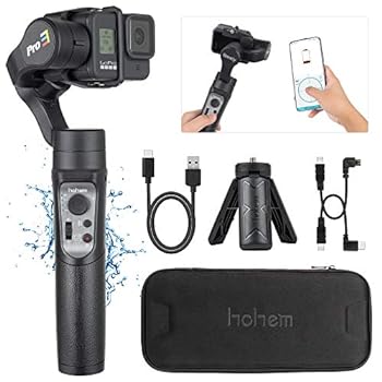 楽天スカイマーケットプラス【中古】【良い】hohem Pro3 アクションカメラ用 IPX4防水 ジンバル 3軸 手持ち スタビライザー 手ブレ補正 Vlog撮影 PhoneGoモード モバイルムービー制作 運動遅