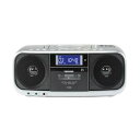 【中古】【良い】TOSHIBA CDラジオカセットレコーダー CUTEBEAT シルバー TY-CDK5(S)