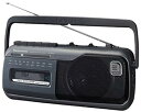 【中古】【良い】Panasonic ラジオカセット グレー RX-M40A-H