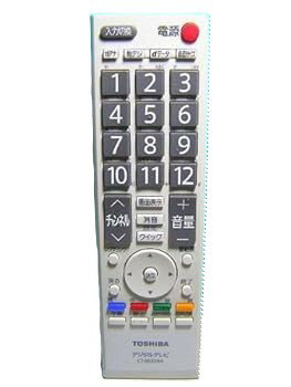 【中古】【良い】東芝 液晶テレビ用リモコン CT-90328A(75018056)