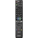 【中古】【良い】シャープ(SHARP) 液晶テレビ(AQUOS) 純正リモコン GA912WJSA (0106380333)(2)